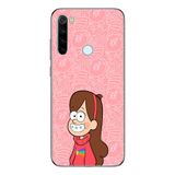 Manitoba Xiaomi Redmi Note 8 Uyumlu Baskılı Yumuşak Silikon Şeffaf Telefon Kılıfı, Desen