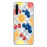Manitoba Xiaomi Redmi Note 8 Uyumlu Baskılı Yumuşak Silikon Şeffaf Telefon Kılıfı, Meyve Deseni