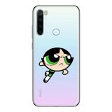 Manitoba Xiaomi Redmi Note 8 Uyumlu Buttercup Tasarımlı Baskılı Şeffaf Telefon Kılıfı