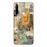 Manitoba Xiaomi Redmi Note 8 Uyumlu Desen Baskılı Şeffaf Telefon Kılıfı