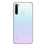 Manitoba Xiaomi Redmi Note 8 Uyumlu Gülen Yüz Tasarımlı Baskılı Şeffaf Telefon Kılıfı