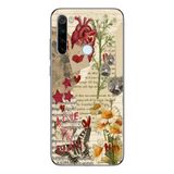 Manitoba Xiaomi Redmi Note 8 Uyumlu Love You Tasarımlı Baskılı Şeffaf Telefon Kılıfı