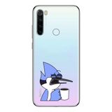 Manitoba Xiaomi Redmi Note 8 Uyumlu Mordecai Tasarımlı Baskılı Şeffaf Telefon Kılıfı