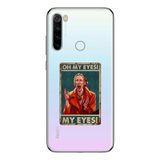Manitoba Xiaomi Redmi Note 8 Uyumlu Phoebe Tasarımlı Baskılı Şeffaf Telefon Kılıfı