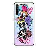 Manitoba Xiaomi Redmi Note 8 Uyumlu Powerpuff Girls Tasarımlı Baskılı Şeffaf Telefon Kılıfı