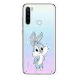 Manitoba Xiaomi Redmi Note 8 Uyumlu Sevimli Tavşan Tasarımlı Baskılı Şeffaf Telefon Kılıfı, Çok Renkli
