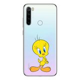 Manitoba Xiaomi Redmi Note 8 Uyumlu Tweety Tasarımlı Baskılı Şeffaf Telefon Kılıfı
