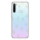Manitoba Xiaomi Redmi Note 8 Uyumlu Yonca Tasarımlı Baskılı Şeffaf Telefon Kılıfı