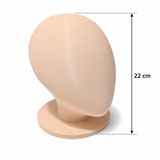 Manken Baş Standı 22 cm Dekoratif Sergileme Standı Peruk Şapka Aksesuar | Peruk sergileme Şapka sergileme Saç aksesuarı sergileme Mağaza ve vitrin düzenleme Ürün fotoğraf çekimi