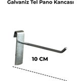 Manken İstanbul 15 cm Tel Pano Kancası Raf Askısı - 30 ADET