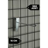Manken İstanbul 15 cm Tel Pano Kancası Raf Askısı - 350 ADET