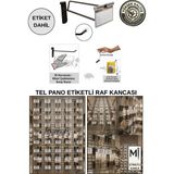 Manken İstanbul 50 Adet 10 cm Etiketli Siyah Tel Pano Kancası - Koruma Kauçuklu - Ekstra Güçlü - Raf Askısı