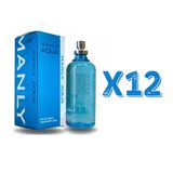 Manly Aqua Turkuaz EDC 12x125 ml Erkek Parfüm