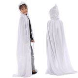MaNMaNing Çocuk mantosu, kostüm, kostümlü oyun, parti, pelerin, kız bebek pelerini, cadılar bayramı,, Beyaz, 2 Yaş