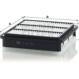 Mann C24011 Hava Filtresi