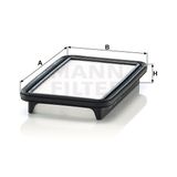 Mann C24019 Hava Filtresi