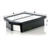 Mann C26008 Hava Filtresi