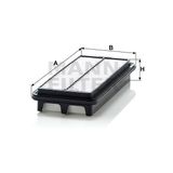 Mann C2617 Hava Filtresi