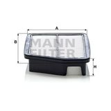Mann C2630 Hava Filtresi