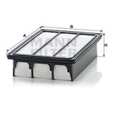 Mann C2735 Hava Filtresi
