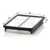 Mann C29019 Hava Filtresi