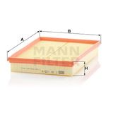 Mann C30125-4 Hava Filtresi