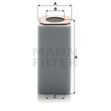 Mann C6003-1 Hava Filtresi