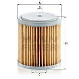 Mann C711-2 Hava Filtresi