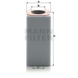 Mann C8004 Hava Filtresi