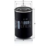 Mann C811 Hava Filtresi