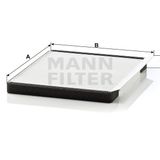 Mann CU2331 İç Mekan Filtresi