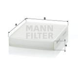 Mann CU2440 Polen Filtresi