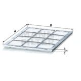 Mann CU2504 İç Mekan Filtresi