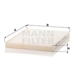 Mann CU27 004 İç Mekan Filtresi