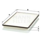 Mann CU3032 İç Mekan Filtresi