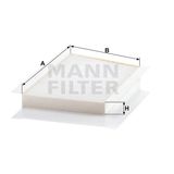 Mann CU3461/1 İç Mekan Filtresi