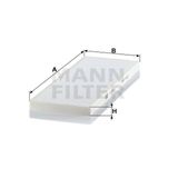 Mann CU3944 İç Mekan Filtresi