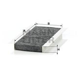 Mann CUK22008-4 İç Mekan Filtresi