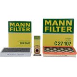 Mann Filter Chevrolet Cruze 1.4 Turbo Bakım Filtre Seti