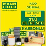 Mann Filter Hyundai Elantra 1.6 2011-2015 3'lü Filtre Bakım Seti