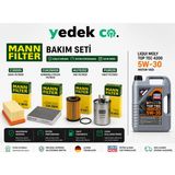 Mann Filter Mann Vw Golf7 1.6 Tdi Dizel Bakım Seti + Lıquı Moly Top Tec 4200 5W30 5 Lt