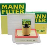 Mann Fılter Opel Corsa D 2011/2014 1.3 Dizel Euro 5 Motor Periyodik Bakım Filtre Seti Mann Marka MAN-028