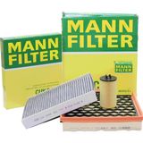 Mann Fılter Opel Insıgnıa A 1.4 / 1.6 Benzinli Motor Periyodik Bakım Filtre Seti Mann Marka MAN-037