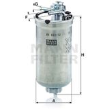 Mann Filter Seat Cordoba 1.4 TDI AMF 2003-2006 Yakıt Filtresi
