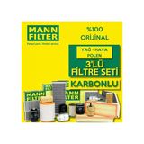 Mann-Filter Vw Polo 1.0 Benzin Filtre Bakım Seti 2018-2026 3Kp Dfn-Dsg-Dkla-Chzl-Dlac-Dxta
