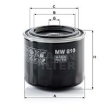 Mann MW810 Yağ Filtresi