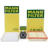 Mann Opel Corsa C 1.4 Ecotec (Z14XE) Motor Hava / Polen / Yağ Filtresi Mann Marka