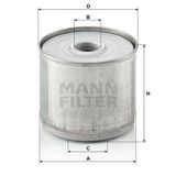 Mann P917/1X Yakıt Filtresi