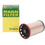 Mann PU8028 | Audi A3 2014 Model Sonrası 1.6 Dizel Mazot Filtresi - Siyah