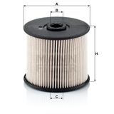 Mann PU830X Yakıt Filtresi